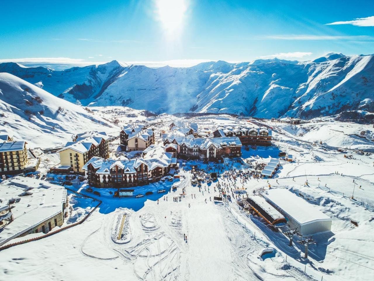 Ski Heaven กูเดาริ ภายนอก รูปภาพ